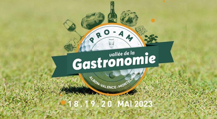 Affiche du Pro-am Vallée de la Gastronomie 2023, Competition de golf en france