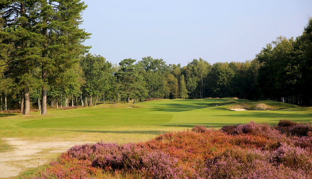 vue sur le golf des aisses, parcours de compétition de golf en france